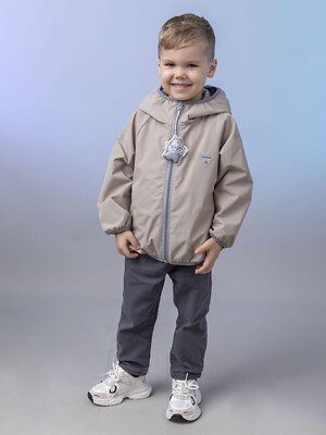 BATIK Ветровка 582744 0277-26в-4 Серебристо-серый