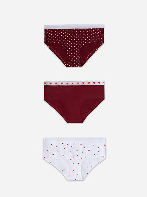 MARK FORMELLE Трусы 582821 412407-3 сердечки на т.красном