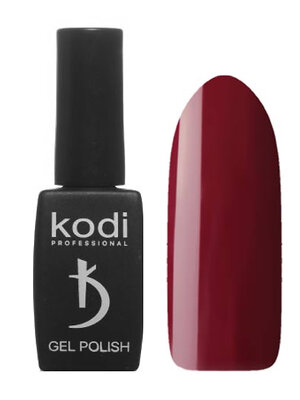 Kodi Гель-лак для ногтей 50 WN, гранатовый, без перламутра и блесток, плотный, 8 мл 582852 11894 