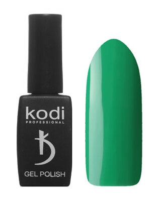 Kodi Гель-лак для ногтей 60 GY, ярко-зеленый, без перламутра и блесток, плотный, 8 мл 582855 11882 