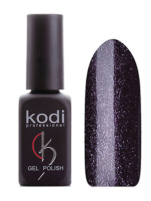 Kodi Гель-лак для ногтей 054, тёмно-фиолетовый с шиммером, полупрозрачный, 8 мл 582863 10627 