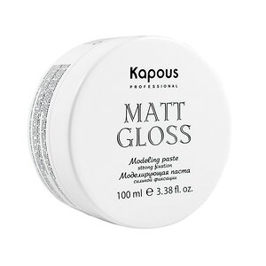 Kapous Моделирующая паста для волос сильной фиксации «Matt Gloss» 100 мл 582876 6855 