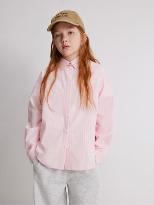 Acoola Блузка 582931 20210260154 розовая полоска