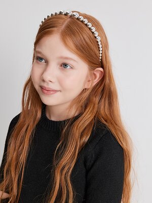 Acoola Ободок для волос 583032 20206310307 серебристый