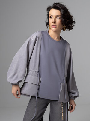 CHARUTTI Свитшот 583099 12573 Серый