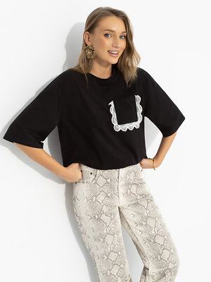 CHARUTTI Футболка 583123 12645 Черный