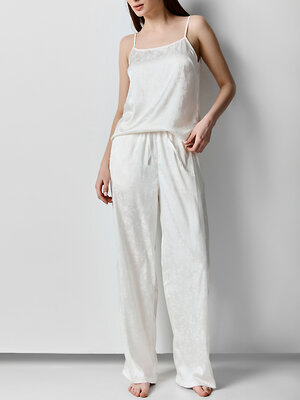 MARK FORMELLE Брюки 583177 532431 цветы на св.молочном