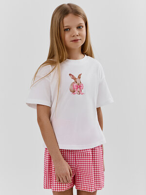 MARK FORMELLE Комплект 583211 567748 белый +розовая клетка