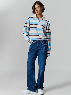 MARK FORMELLE Поло 583239 122851 разноцветная полоска на молочном