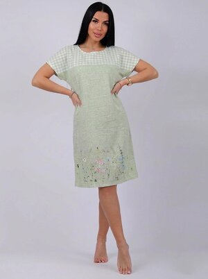 Malina Сорочка 583255 1843 светло-зелёный