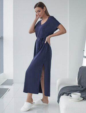 VILATTE Платье 583368 D42.122 т.синий