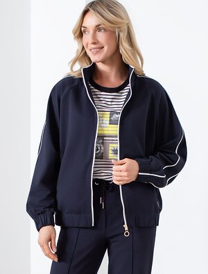 VILATTE Джемпер 583410 D49.138 т.синий