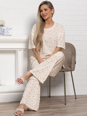 LT Collection Костюм 583730 К15211-1М бежевый