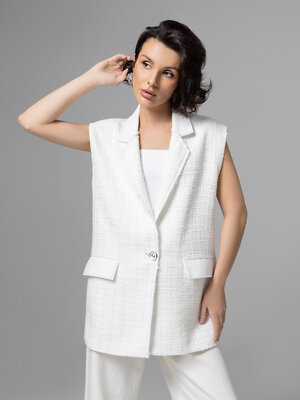 CHARUTTI Жилет 583771 12567 Белый