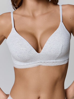 MARK FORMELLE Бюстгальтер 583829 512517 серый меланж