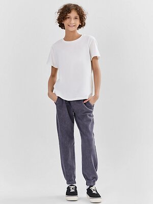 MARK FORMELLE Брюки 583859 183374 ACID WASH графит