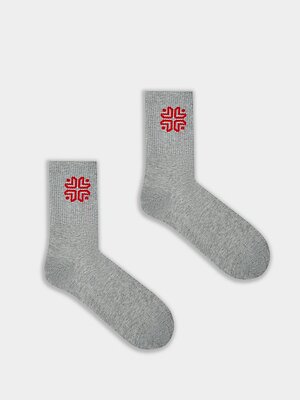 MARK FORMELLE Женские носки 583878 559U-3237 серый меланж