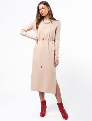 VILATTE Платье 583969 D32.091 бежевый