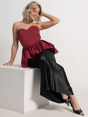 LT Collection Корсет 583983 Б15216-53М бордовый