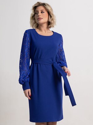 LT Collection Платье 583996 П15252-18М синий