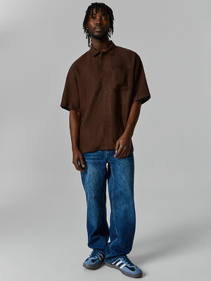 MARK FORMELLE Рубашка 584098 111887 кофейное зерно