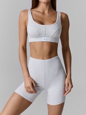 MARK FORMELLE Топ 584141 512499 серый меланж