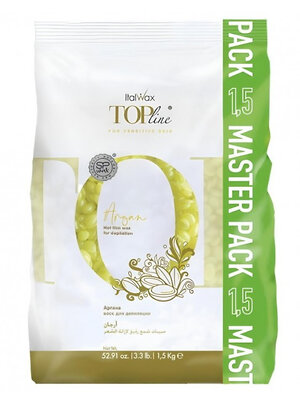 ItalWax Ital Wax Line Воск горячий плёночный для депиляции в гранулах / Top Line For Sensitive Skin Argan, 1,5 кг 584146 28019 