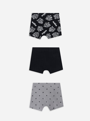 MARK FORMELLE Трусы 584159 413352-3 тигры на черном+черный+самолеты на сером