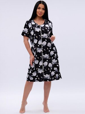 Malina Халат 584187 379кс чёрный