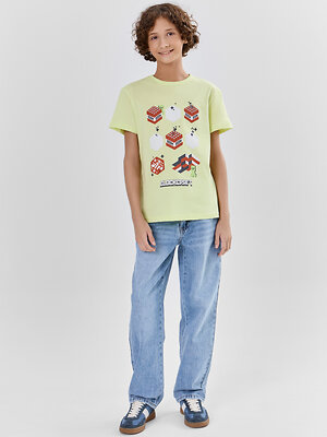 MARK FORMELLE Футболка 584215 113453 лаймовый сорбет +печать