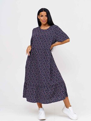 Текс-плюс Платье 584258 НФ-00154602 Темно-синий