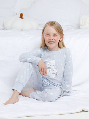 CROCKID Пижама 584494 К 1637 голубой