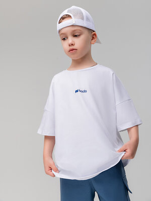 Bodo Футболка 584547 4-483MU белый (деним)