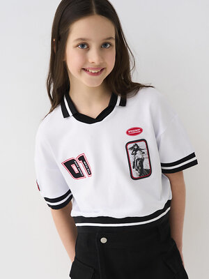 PLAYTODAY Джемпер 584696 12621344 белый,черный