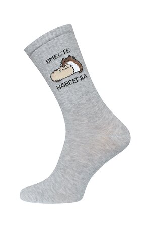БРЕСТСКИЕ Носки 584773 4201 серый меланж