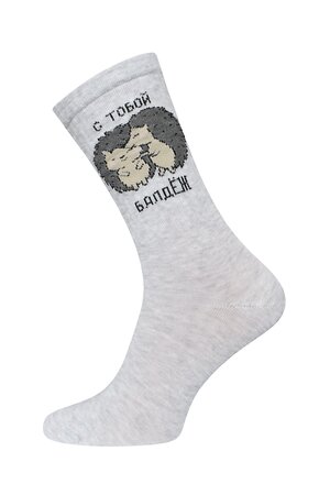 БРЕСТСКИЕ Носки 584776 4201 светло-серый меланж
