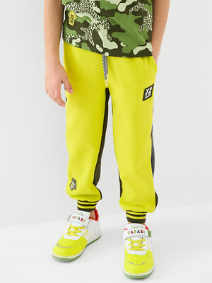 PLAYTODAY Брюки 584822 12612331 светло-зеленый,темно-зеленый