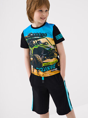 PLAYTODAY Фуфайка 584865 12611150 белый,черный