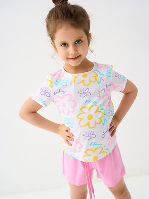 PLAYTODAY Комплект 585096 12622089 белый,розовый