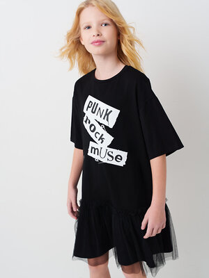 PLAYTODAY Платье 585116 12621426 черный