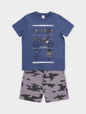 CROCKID Пижама 585335 К 1528 синий