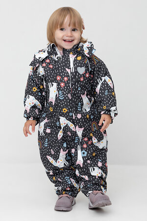 CROCKID Комбинезон 585375 ВКП 60032/н/29 Ал темно-серый