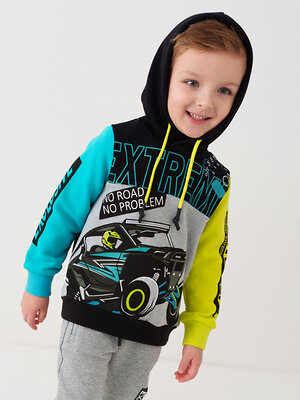 PLAYTODAY Толстовка 585416 12612254 разноцветный