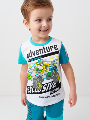 PLAYTODAY Комплект 585434 12612240 белый,бирюзовый