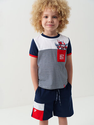 PLAYTODAY Комплект 585457 12612016 белый,тёмно-синий