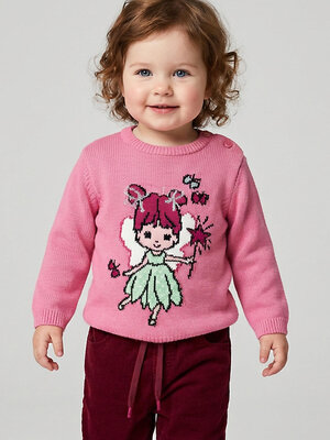 PLAYTODAY Джемпер 585466 12623152 розовый