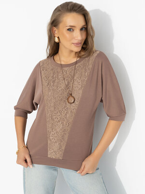 CHARUTTI Футболка 585743 12657 Коричневый