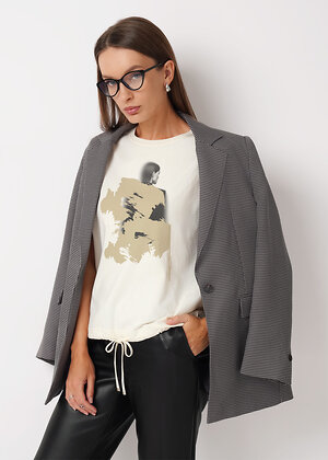 CLEVER Джемпер 585821 267075кк_п молочный