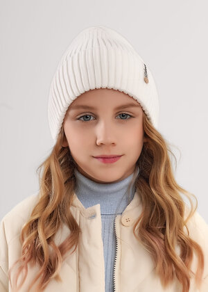 CLEVER Шапка 585868 564641вн белый