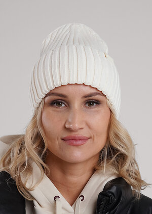 CLEVER Шапка 585915 564649хпэ молочный